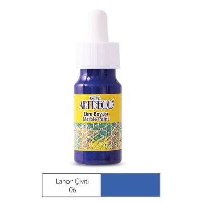 Artdeco Ebru Boyası 30ml Lahor Çiviti No:06