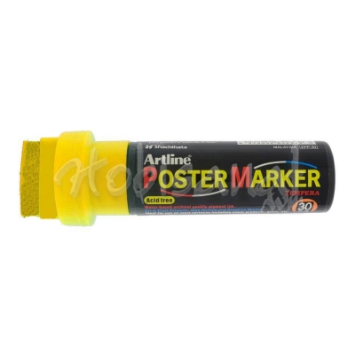 Artline Poster Marker 30mm-Fluorescent Yellow