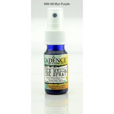 Cadence Mix Media Sprey Mürekkep Boya 25ml-08 Mor