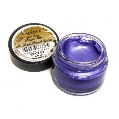 Cadence Su Bazlı Parmak Yaldız Finger Wax No:909 Mor