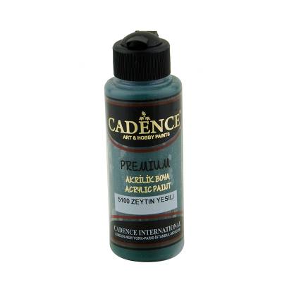 Cadence Premium Akrilik Boya 120ml 5100 Zeytin Yeşili