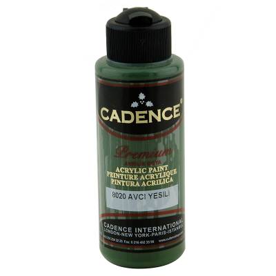 Cadence Premium Akrilik Boya 120ml 8020 Avcı Yeşili