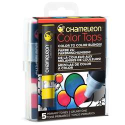 Chameleon - Chameleon Color Tops Marker Kalem 5li Set Prımary Tones