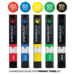 Chameleon - Chameleon Color Tops Marker Kalem 5li Set Prımary Tones (1)