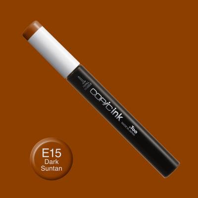 Copic İnk Refill 12ml E15 Dark Suntan