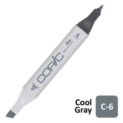 Copic Marker No:C6 Cool Gray