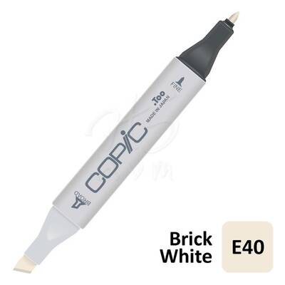 Copic Marker No:E40 Brick White