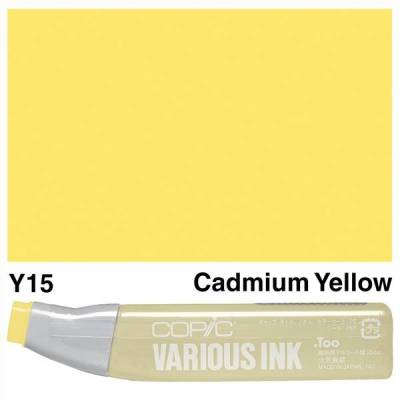 Copic Various Ink Y15 Cadmium Yellow