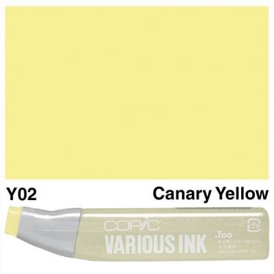 Copic Various Ink Y02 Canary Yellow