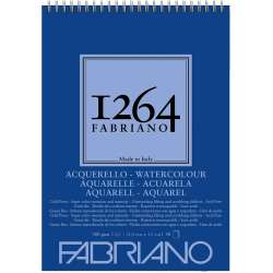 Fabriano - Fabriano 1264 Watercolour Sulu Boya Defteri Üstten Spiralli 300g A3