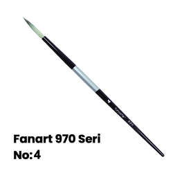 Fanart - Fanart 970 Seri Yuvarlak Uçlu Fırça No 4