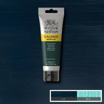 Galeria 120ml Akrilik Boya No:522 Phthalo Green