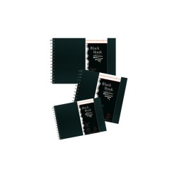 Hahnemühle - Hahnemühle Black Book 250 g 30 Yaprak