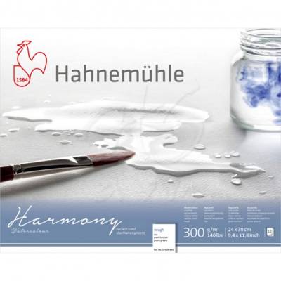 Hahnemühle Harmony Sulu Boya Blok 300g 12 Yp Rough Grain 24x30