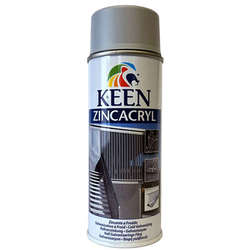 Keen - Keen Zinc Acryl Sprey Boya 400ml 35002 Çinko %99.5