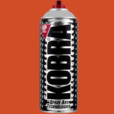 Kobra Sprey Boya HP 250 Red Orange 400ml