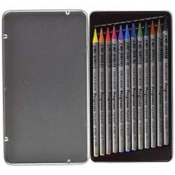Koh-i-Noor - Koh-i-Noor Progresso Aquarell Woodless Coloured Pencil Set 12li (1)