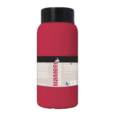 Maimeri Acrilico Akrilik Boya 256 Primary Red - Magenta 1000ml