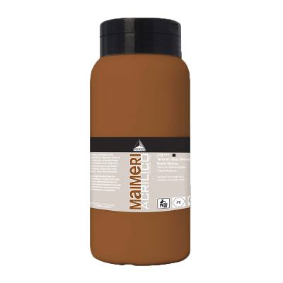 Maimeri Acrilico Akrilik Boya 278 Burnt Sienna 1000ml