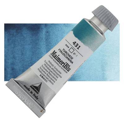 Maimeri Blu Tüp Sulu Boya 12 ml S2 No:431 Phthalo Turquoise