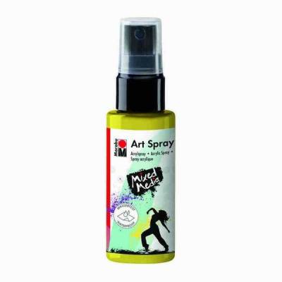 Marabu Art Spray Akrilik Sprey Boya 50ml 020-Lemon