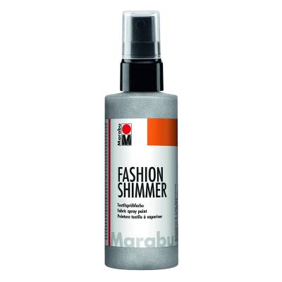 Marabu Fashion Shimmer Spray Kumaş Boyası 100ml 581 Silver