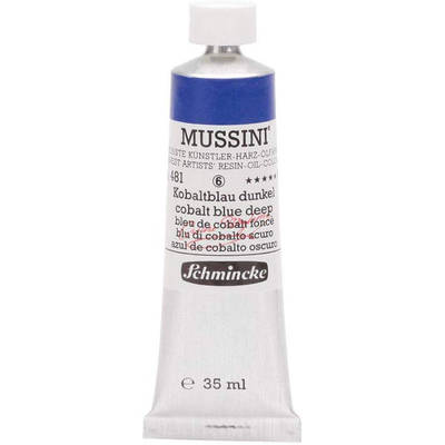 Mussini 35ml Yağlı Boya Seri:6 No:481 Cobalt Blue Deep