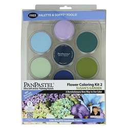 PanPastel - PanPastel Boya Seti 7li Flower Coloring Kit 2