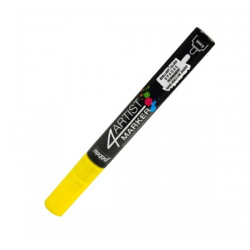 Pebeo - Pebeo 4Artist Oil Marker 4mm Yuvarlak Uç Yellow