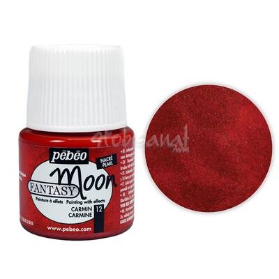 Pebeo Fantasy Moon 45ml Carmine No:12