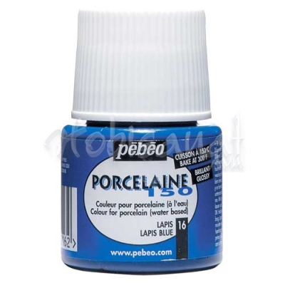 Pebeo Porcelaine 150 Fırınlanabilir Porselen Boyası 16 Lapis Blue