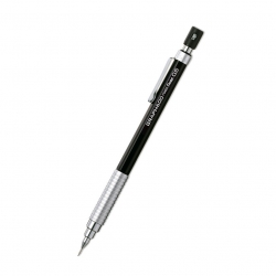 Pentel - Pentel Graph 600 Teknik Çizim Versatil Kalem 0,5mm Siyah