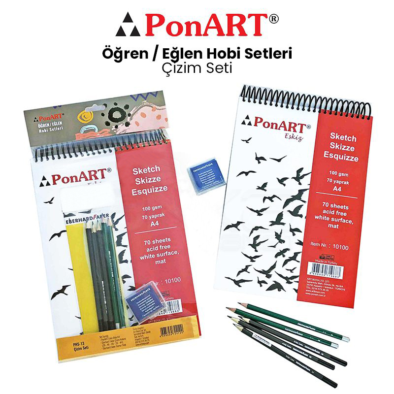 Ponart Çizim Seti Phs-13