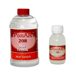Ponart - Ponart Mat Vernik -Matt Varnish No:208