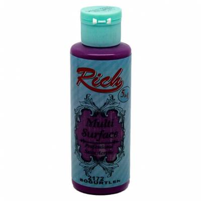 Rich Multi Surface Akrilik Boya 120ml 2172 Böğürtlen