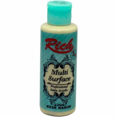 Rich Multi Surface Akrilik Boya 120ml 2304 Kese Kağıdı