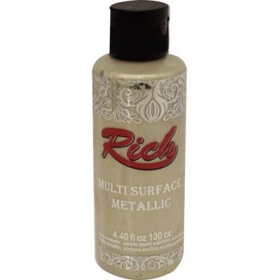 Rich Multi Surface Metalik Her Yüzey İçin Akrilik Boya 120ml 6516 Bal Köpüğü