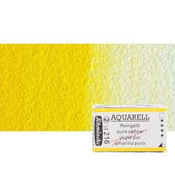 Schmincke - Schmincke Horadam Aquarell 1/1 Tablet 216 Pure Yellow seri 2