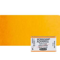 Schmincke - Schmincke Horadam Aquarell 1/1 Tablet 222 Yellow Orange seri 2