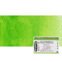 Schmincke - Schmincke Horadam Aquarell 1/1 Tablet 524 May Green seri 2