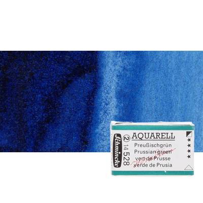 Schmincke Horadam Aquarell 1/1 Tablet 528 Prussian Green seri 2