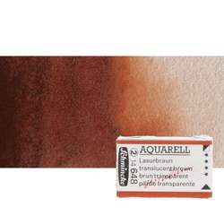Schmincke - Schmincke Horadam Aquarell 1/1 Tablet 648 Translucent Brown S2