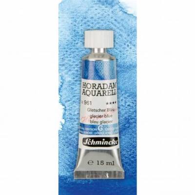 Schmincke Horadam Aquarell Tube 15ml Super Granulation 961 Glacier Blue