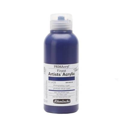 Schmincke Primacryl Akrilik Boya 250ml Seri 2 Phthalo Blue Cyan N:439