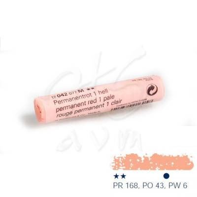 Schmincke Soft Pastel Boya Permanent Red 1 Pale M 042