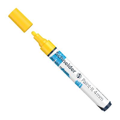 Schneider Akrilik Marker Kalem 320 4mm 205 Yellow