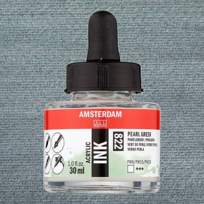 Talens Amsterdam Acrylic Ink 30ml 822 Pearl Green