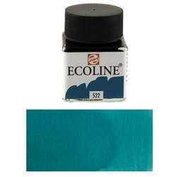 Talens - Talens Ecoline 30ml Turquoise Blue No:522