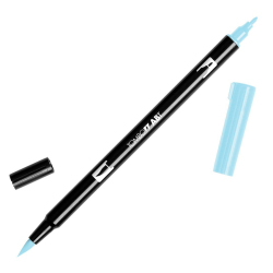 Tombow - Tombow Dual Brush Pen Glacier Blue 491