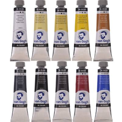 Van Gogh Yağlı Boya 40ml 10lu Set 1